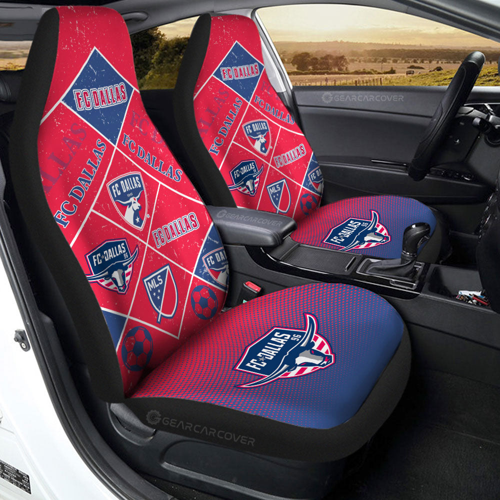 FC Dallas Car Seat Covers Sporty Team Collection