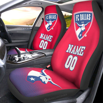 FC Dallas Car Seat Covers Sporty Team Collection