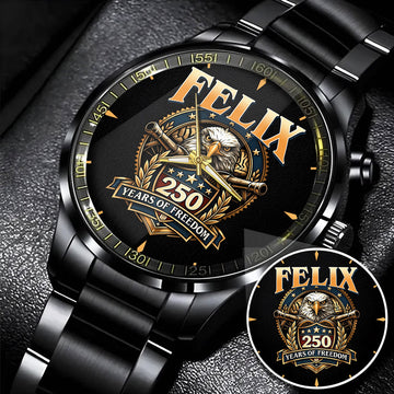 FELIX 250th-1 Personalized Watch, 250 Years Of Freedom 1776-2026