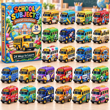 Field Trip Adventures Advent Calendar 2026 - 24-Day Countdown, Acrylic Charms