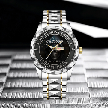Fighting Against The Demons - Personalized PTSD Awareness Watch