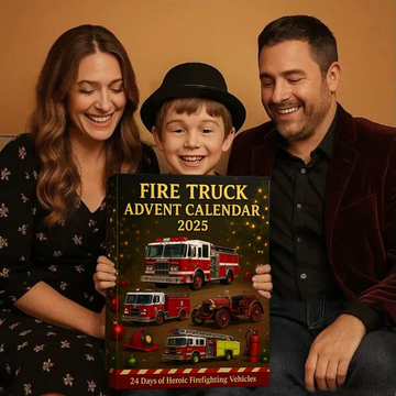 Fire Truck Advent Calendar 2026