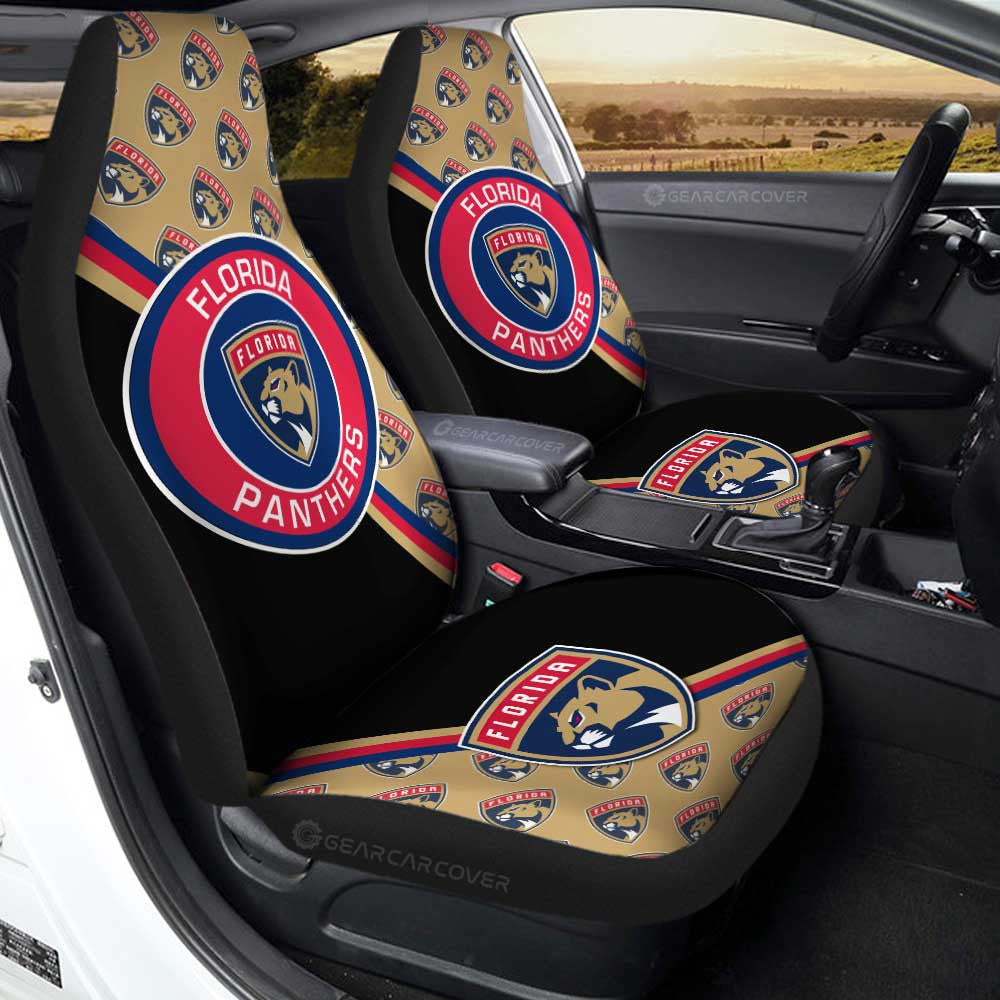 Florida Panthers Car Seat Covers Custom Car Accessories For Fans