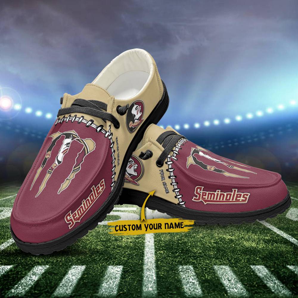 Florida State Seminoles Hey Dude Shoes, NCAA Shoes, Monster Energy Shoes - Ingenious Gifts Your Whole Family
