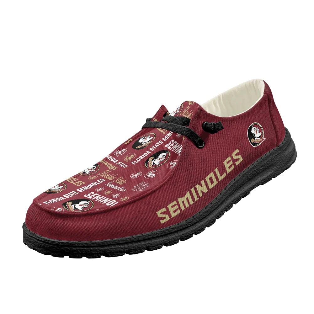 Florida State Seminoles Loafers - Inspired By Hey Dude Shoes Style
