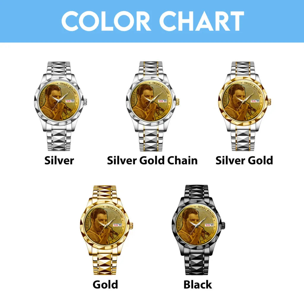 Freddie Mercury Alloy Luxury Quartz Watch – MAITM 12080