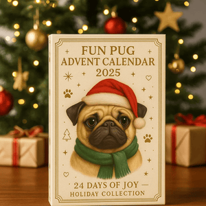 Fun Pug Advent Calendar Christmas 2026