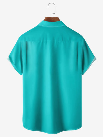 Geometric Cow Hawaiian Shirt