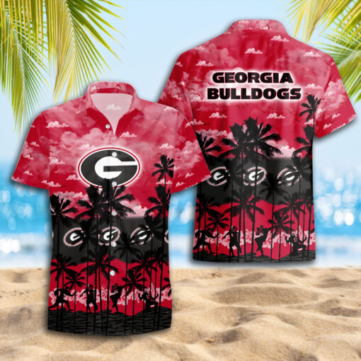 Georgia Bulldogs Hawaiian Shirt Trending Summer.
