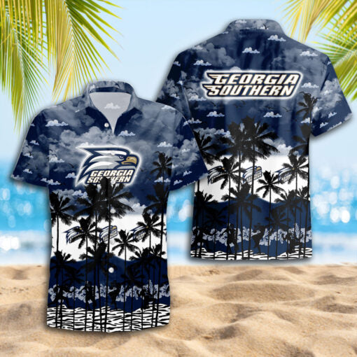 Georgia Southern Eagles Hawaiian Shirt Trending Summer.