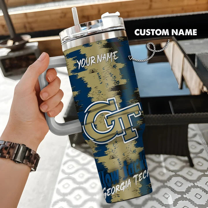 Georgia Tech Yellow Jackets  NCAA Stans Tumbler 2024