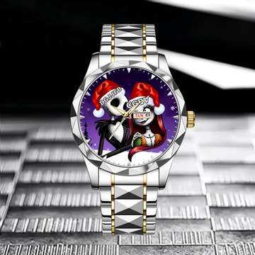 Ghost Couple Customized Watch - Personalized Names - Gift for Couple, Him_Her