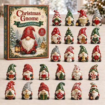 Gnome Advent Calendar 2026 - 24-Day Countdown, Acrylic Charms Every Day Bring New Suprises