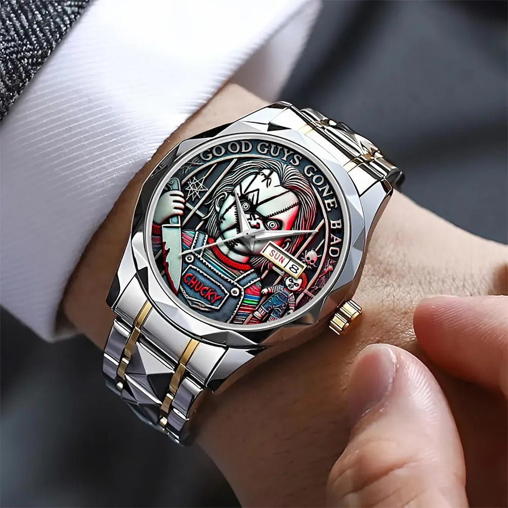 Good Guys Gone Bad Alloy Luxury Quartz Watch – TANTN15879