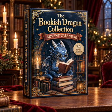 Gothic Dragon Advent Calendar 2026 24 Day Festive Countdown Acrylic Charms Blind Box Gift For Dragon Lovers