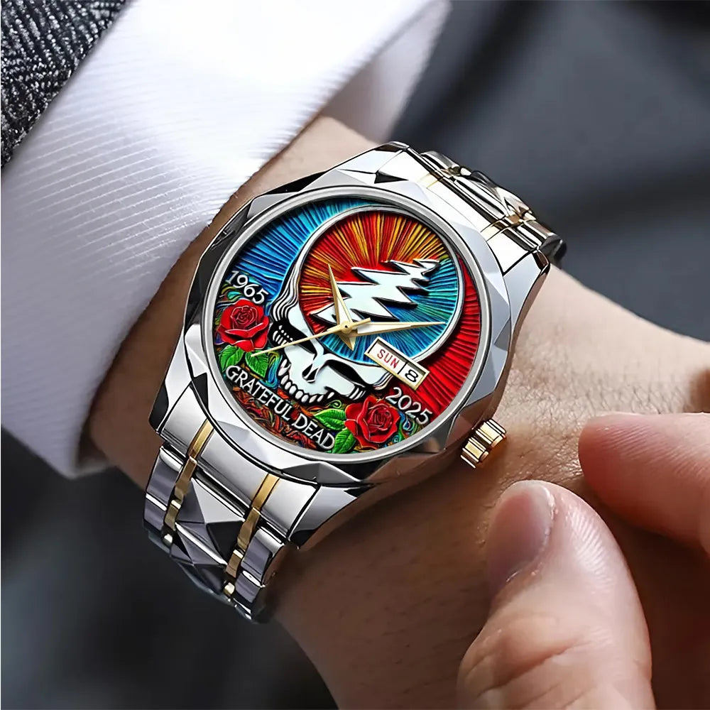 Grateful Dead Alloy Luxury Quartz Watch – TANTN 14401