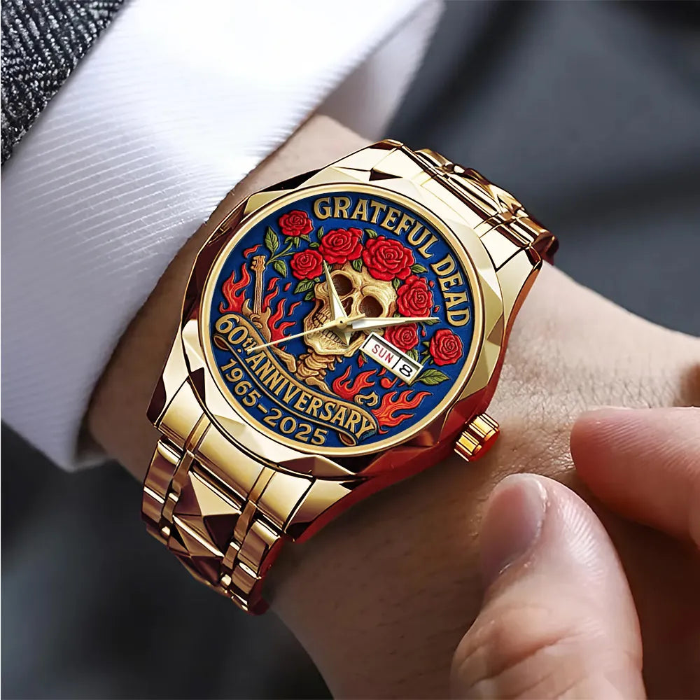 Grateful Dead Alloy Luxury Quartz Watch – TANTN 14402