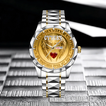 Guardian Angel Customized Watch - Personalized Name - Gift For Family, Lovers, Friends