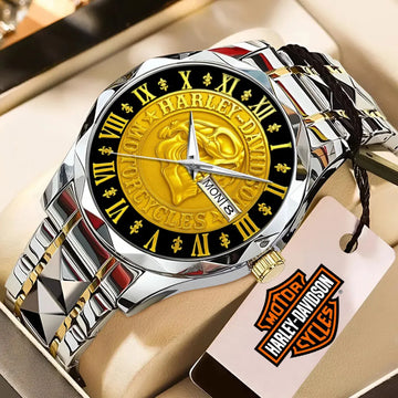 Harley Davidson Alloy Luxury Quartz Watch – NGHIAVT5249