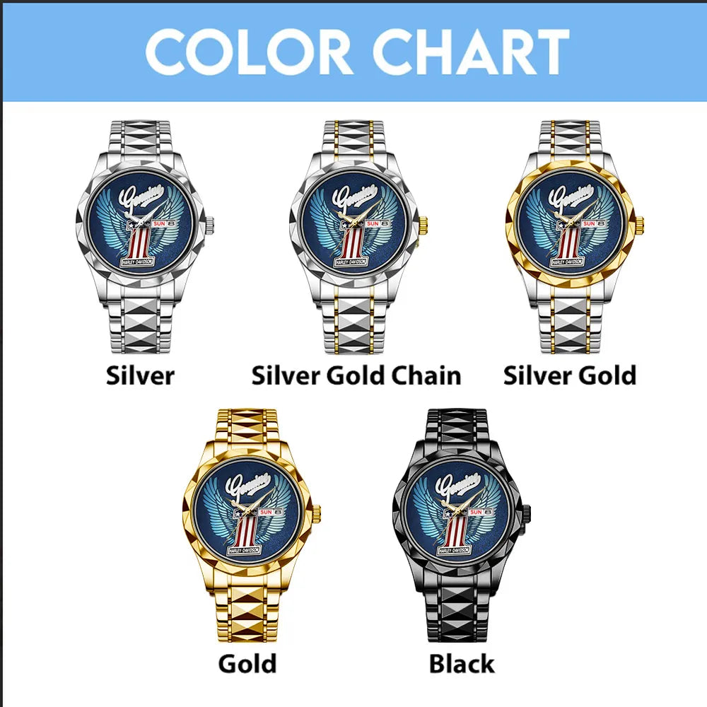 Harley Davidson Alloy Luxury Quartz Watch – TANTN 13938