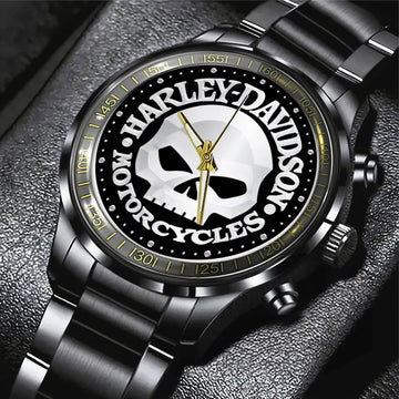 Harley Davidson Black Stainless Steel Watch – NGHIAVT5247