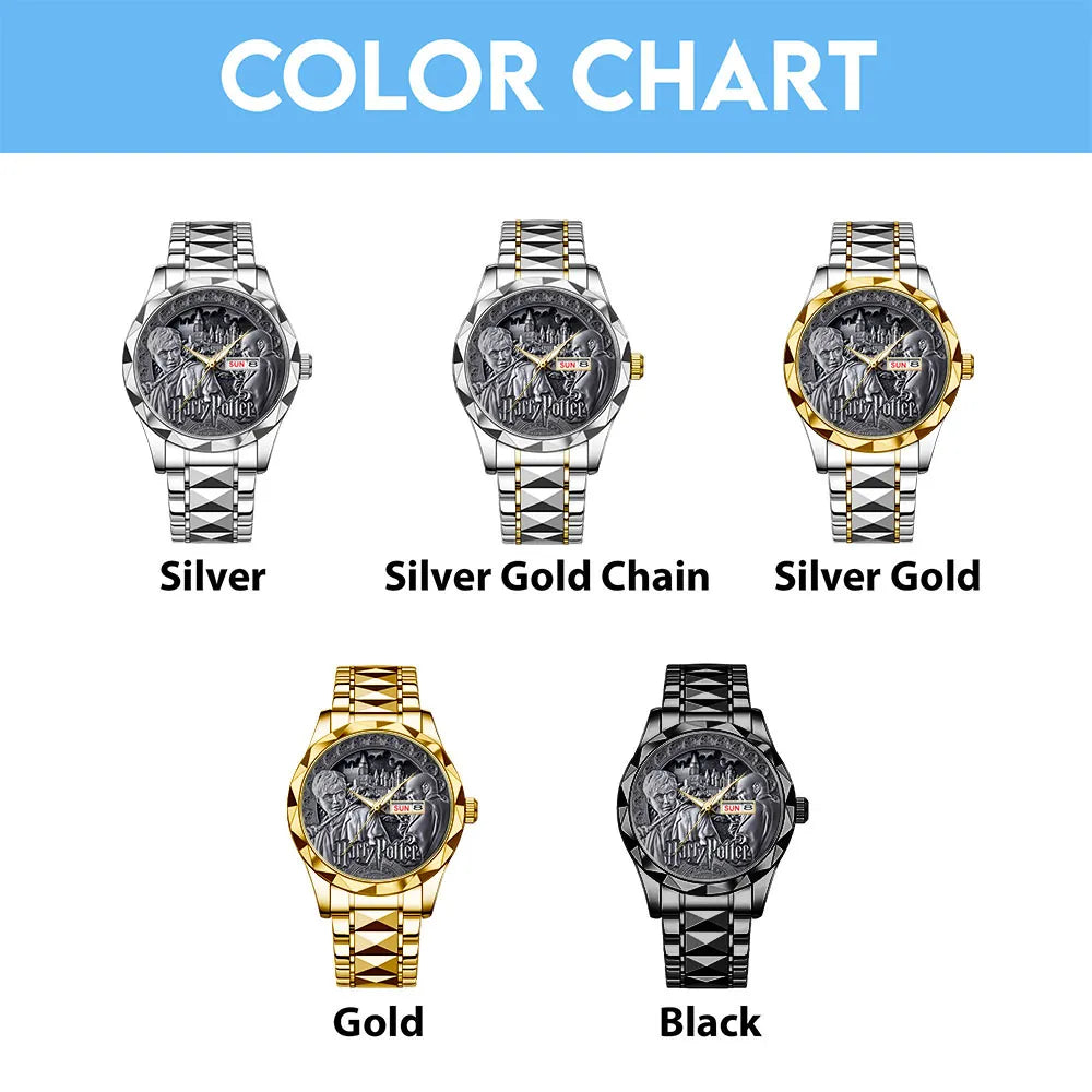 Harry Potter Alloy Luxury Quartz Watch – TANTN15502