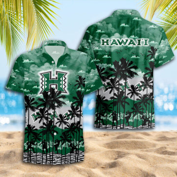 Hawaii Rainbow Warriors Hawaiian Shirt Trending Summer.