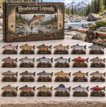 Headwater Legends Advent Calendar 2026 - 24-Day Countdown, Acrylic Charms