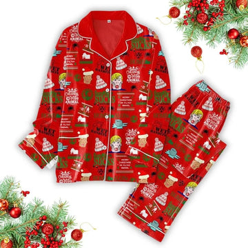 Home Alone Christmas Pajamas Set, Kevin Home Alone Shirt, Funny Xmas Movie Shirt, Holiday Movie Tee, Holiday Nightwear, Christmas Gift