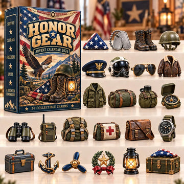 Honor Gear Advent Calendar 2026 - 24-Day Countdown, Acrylic Charms