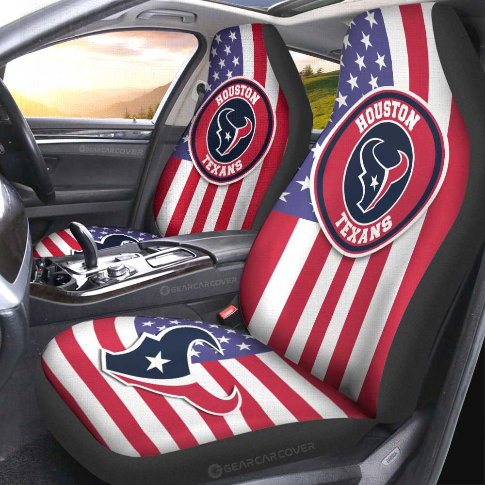 Houston Texans Car Seat Covers Custom Car Decor Accessories