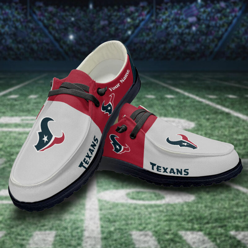 Houston Texans Hey Dude Shoes -NFL Teams Personalized - Ingenious Gifts Your Whole Family
