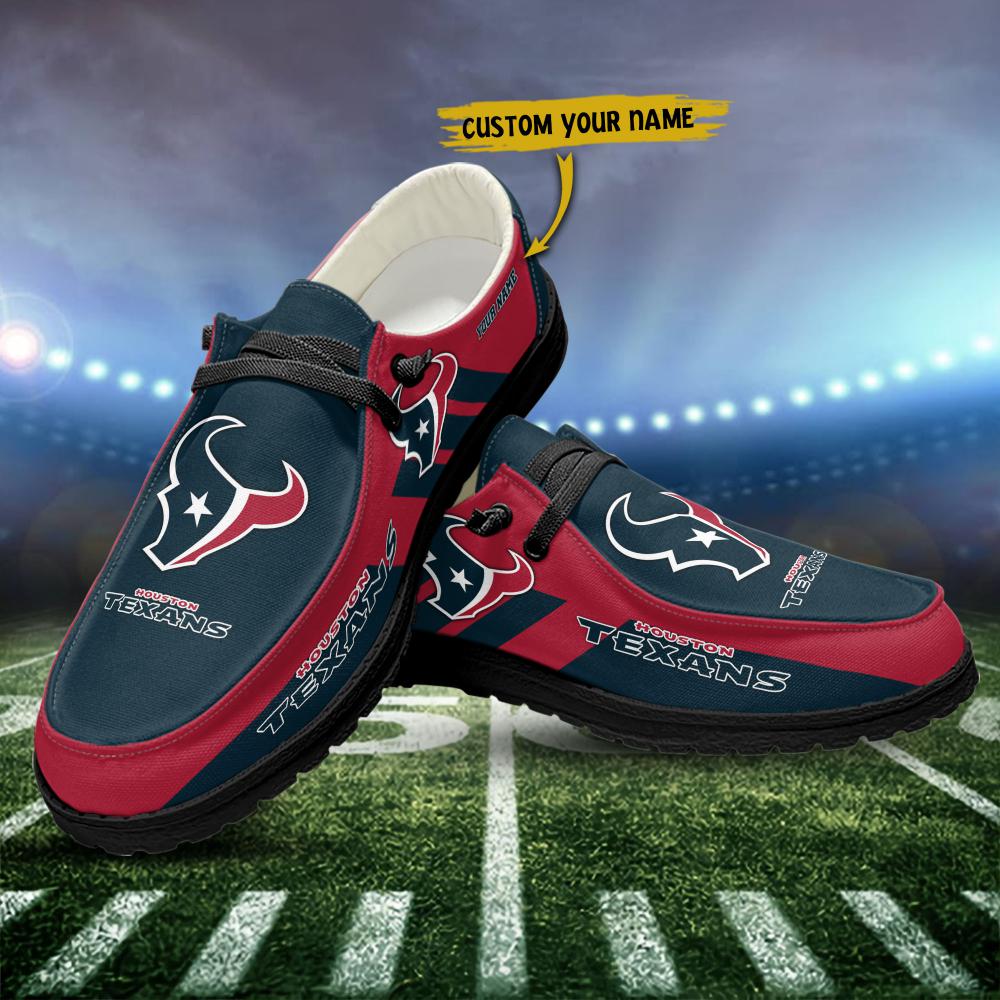 Houston Texans Hey Dude Shoes, Sport Shoes For Fan, NFL Hey Dudes - Ingenious Gifts Your Whole Family
