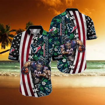 Houston Texans NFL Hawaii Shirt Style Gift For Men Women