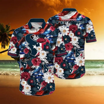 Houston Texans NFL Hawaii Shirt Style Gift Summer Shirts