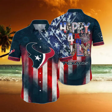 Houston Texans NFL Hawaii Shirt Style Gift Summer Shirts For Men And Women
