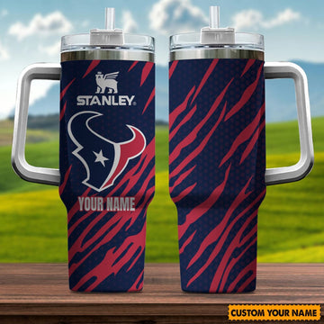 Houston Texans New Pesonalized Tumbler 40OZ for fan-Limited Edition