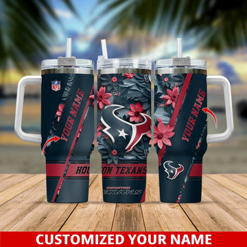 Houston Texans Pesonalized Tumbler 40OZ