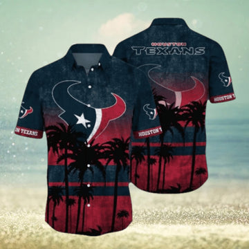 Houston Texans Vintage Hawaiian Shirt, Texans Apparel