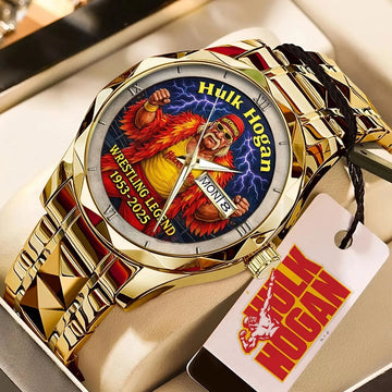 Hulk Hogan Alloy Luxury Quartz Watch – 12082