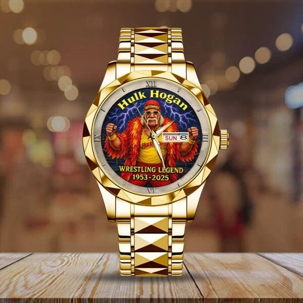 Hulk Hogan Alloy Luxury Quartz Watch – 12082