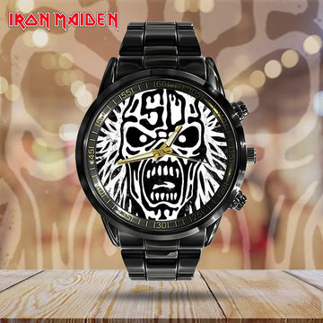 IRMA Black Stainless Steel Watch – GNE 3142-1