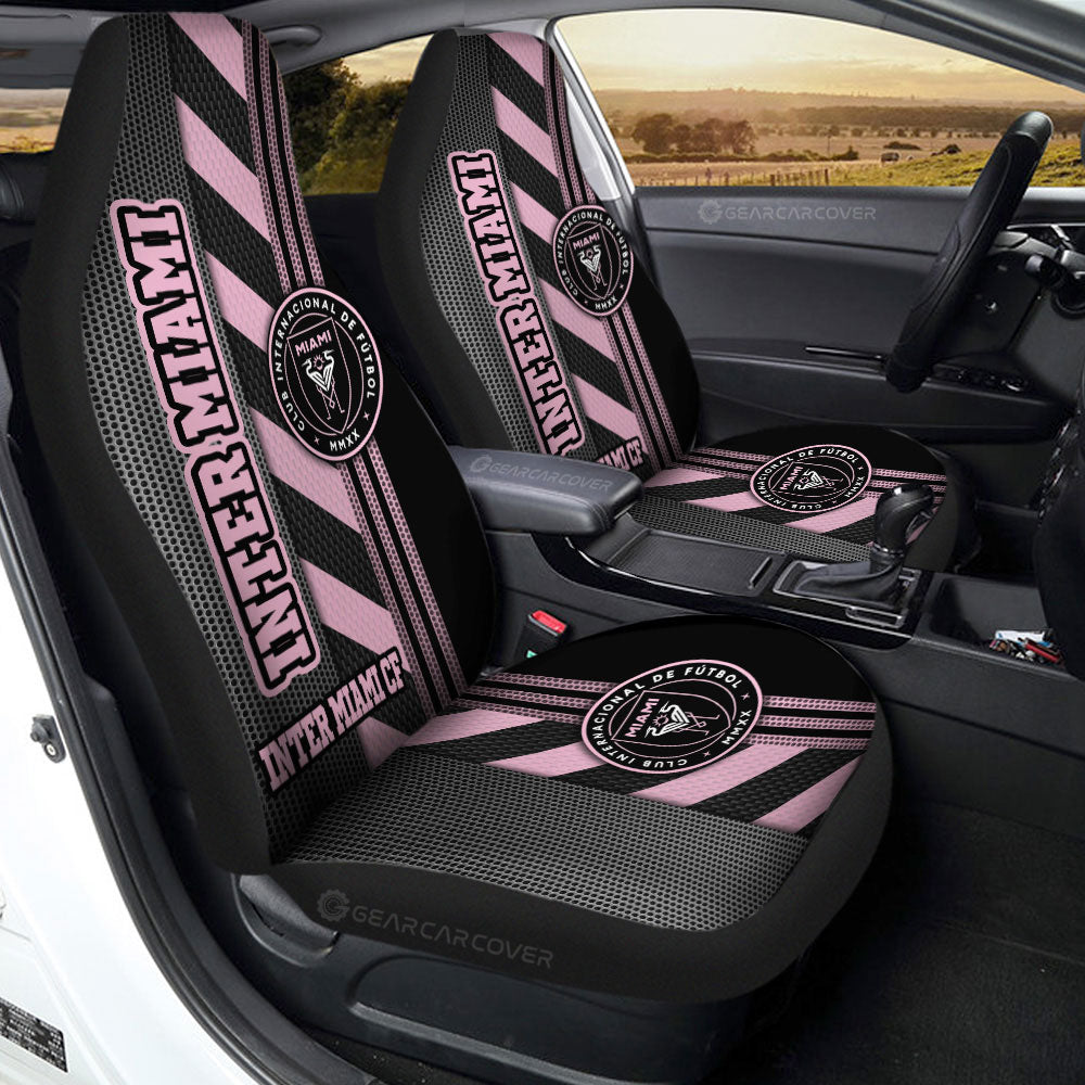 Inter Miami CF Car Seat Covers Custom Car Accessories