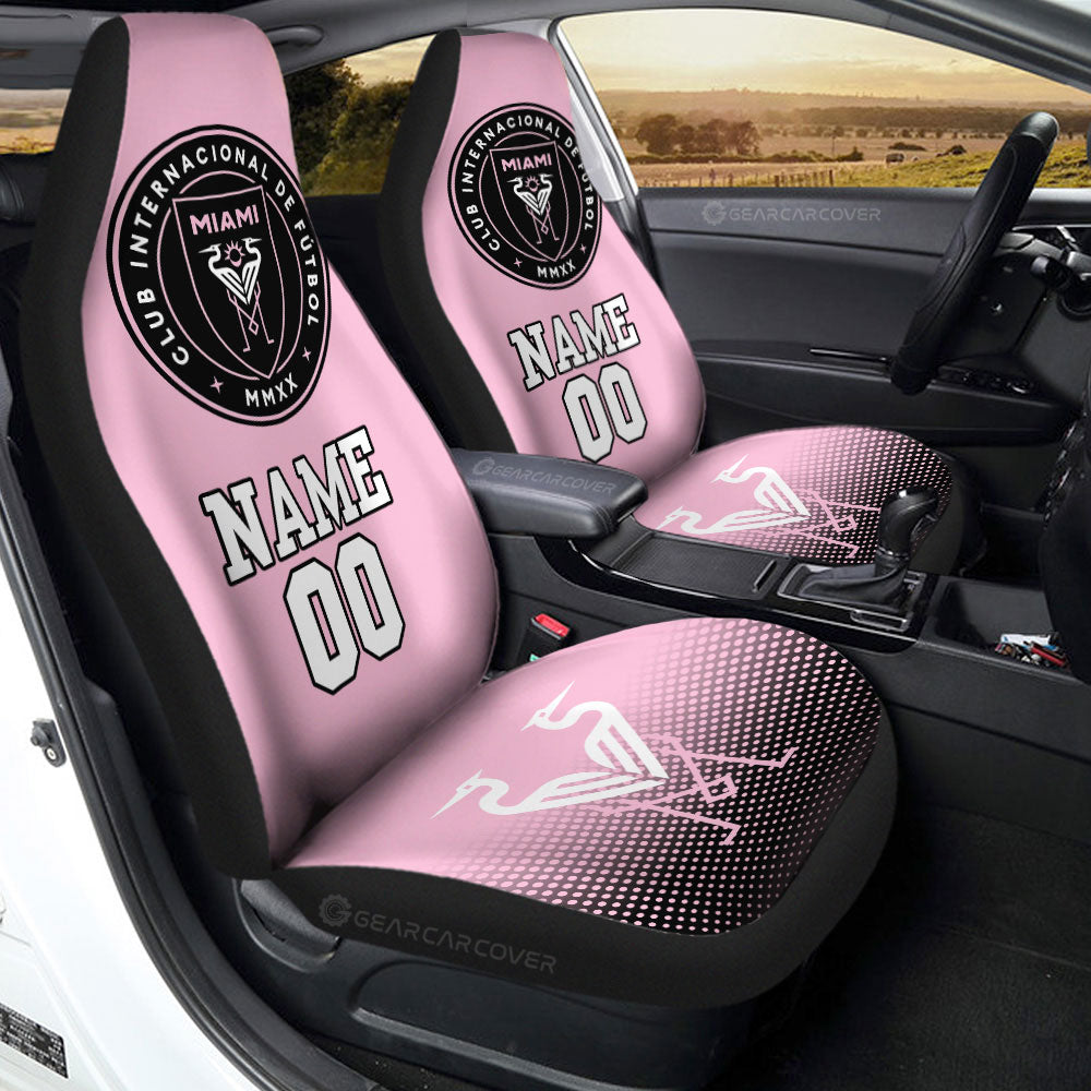 Inter Miami CF Car Seat Covers Sporty Team Collection