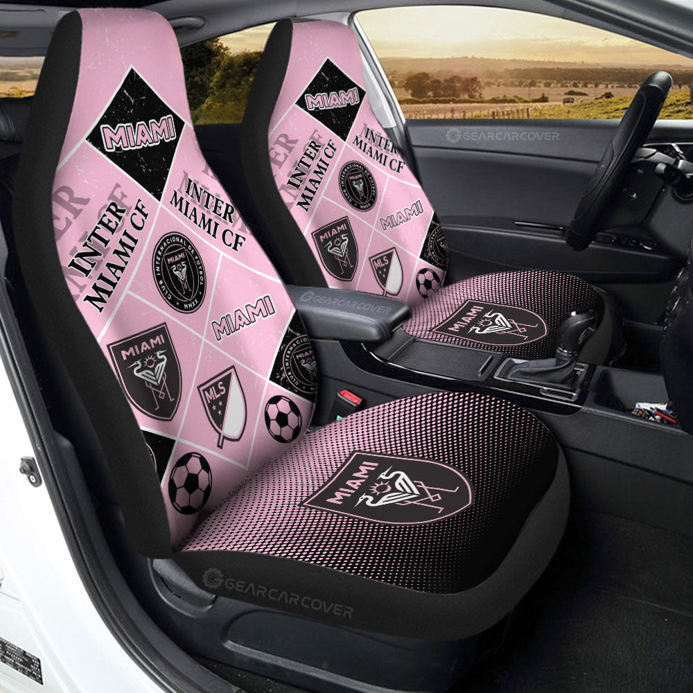 Inter Miami CF Car Seat Covers Sporty Team Collection