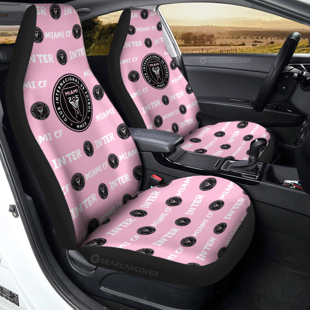 Inter Miami CF Car Seat Covers Sporty Team Collection