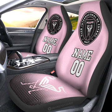 Inter Miami CF Car Seat Covers Sporty Team Collection