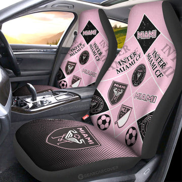 Inter Miami CF Car Seat Covers Sporty Team Collection