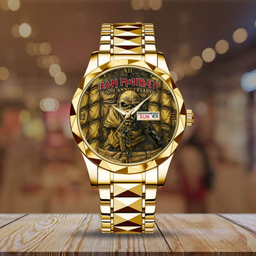 Iron Maiden Alloy Luxury Quartz Watch – GNE NEW538