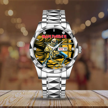 Iron Maiden Alloy Luxury Quartz Watch – HOATT 11416